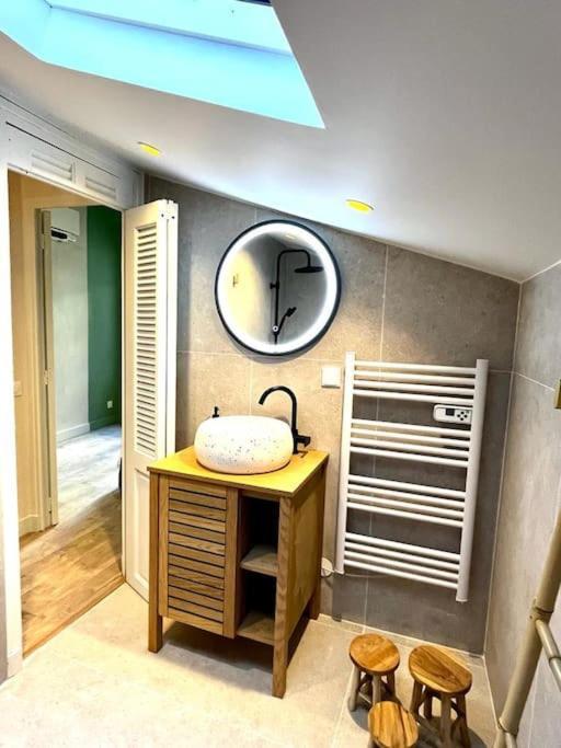 Bella Casa - New Full House For 3 W Ac, Wi-Fi & Terrasses Apartment อองทีบส์ ภายนอก รูปภาพ